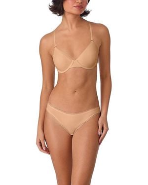 On Gossamer Cabana Cotton Unlined Underwire Bra - Multicolor