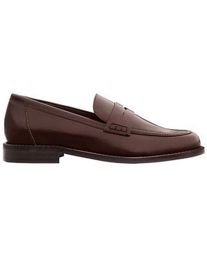 Margaux The Marlowe Loafer Flats - Brown