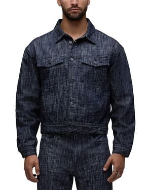 Hudson Jeans Cotton Trucker Jacket - Blue