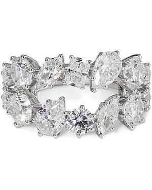 Nadri Btrx Mixed Cubic Zirconia Cocktail Ring - Gray