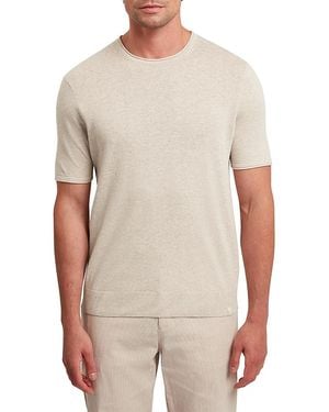 Ted Baker Curran Roll Edge Crewneck T-Shirt - White