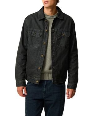 Rodd & Gunn Fielder Trucker Jacket - Black