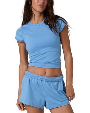 Vuori Short Sleeve Halo Baby Tee - Blue