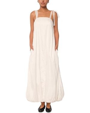trendy a line dresses Melusine Trendy A-Line V Neck Pleated Long Satin Formal Dresses, Navy Blue