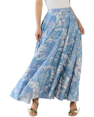 Eddy Lucca Skirt - Blue