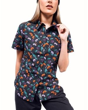WILDFANG The Essential Button Up Shirt - Blue