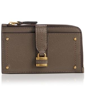 Chloé Paddington Small Leather Purse - Brown