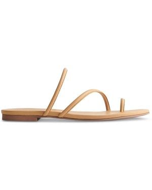 Reformation Ludo Toe Ring Sandals - Brown