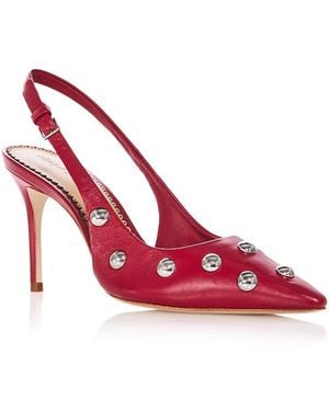 Cinq À Sept Rhonda Embellished Pumps - Pink