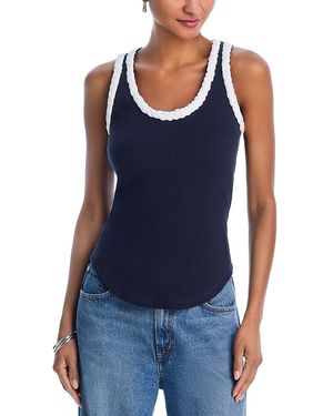 Cinq À Sept Braided Tank Top - Blue