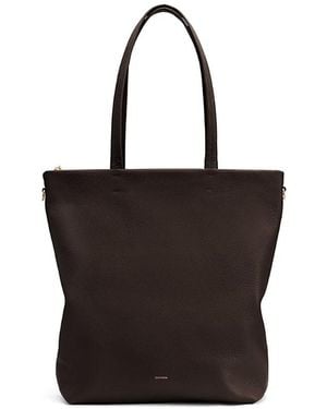 Cuyana Tall Easy Zipper Tote - Black