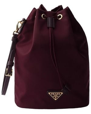 Prada Re-Nylon Pouch - Red