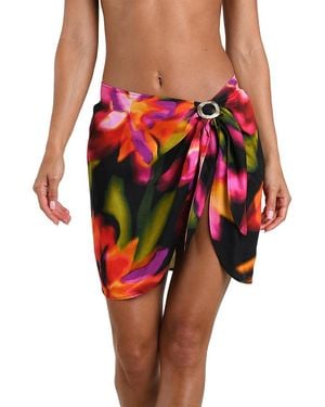 Sunshine 79 Floressence Short Pareo - Red