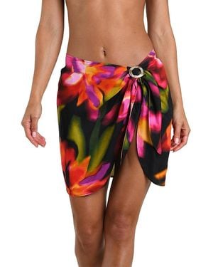 Sunshine 79 Floressence Short Pareo - Red