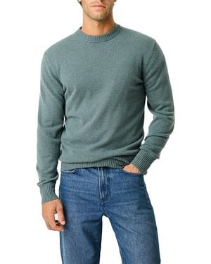 Rodd & Gunn Stewart Island Wool & Cashmere Crewneck Sweater - Blue
