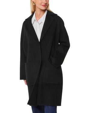 Whistles Cassie Wool Blend Coat - Black