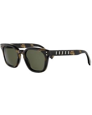 Fendi Five Sisters Square Sunglasses, 51Mm - Multicolor