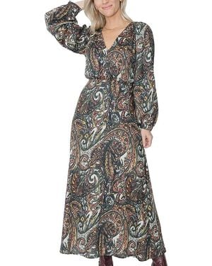 West Of Francoise Ankle Dress - Gray