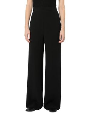 Max Mara Mxmlaggio Wide Leg Pants - Black