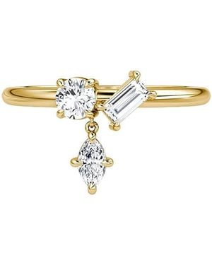 Vrai Falling Star Ring - Metallic