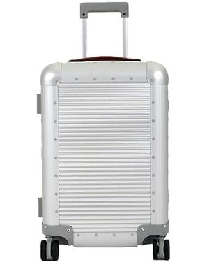 Fpm Milano Bank 53 Moonlight Wheeled Carry On Suitcase - Gray