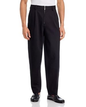 Helmut Lang Modern Relaxed Fit Zoot Pants - Black