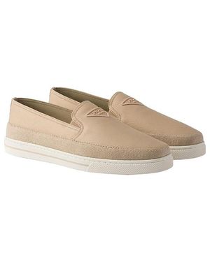 Natural Prada Slip-on shoes for Men | Lyst display picture 2