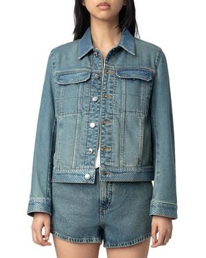 Zadig & Voltaire Kioky Denim Jacket - Blue