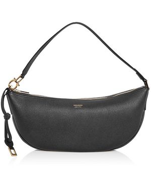 Ferragamo Smile Leather Shoulder Bag in Black | Lyst