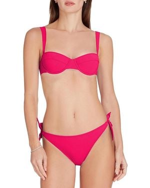 VALIMARE Milos Knotted Bikini Bottom - Pink