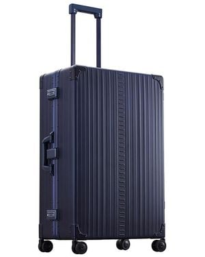 ALEON Macro Traveler Aluminum Spinner Suitcase - Blue