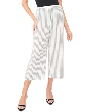 Vince Camuto Pull On Elastic Waistband Pants - White