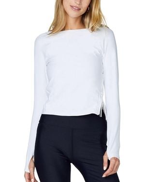 Watskin Sasha Long Sleeve Top - White