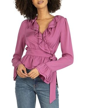 SECRET MISSION Noelle Blouse - Red