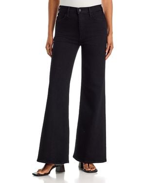 Mother The Hustler Roller Sneak High Rise Jeans - Blue