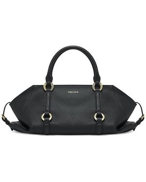 McQueen Farringdon Medium Bag - Black