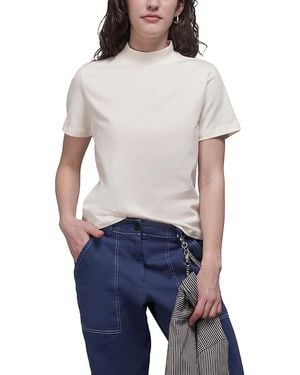 WILDFANG The Everyday Mock Neck Tee - Blue