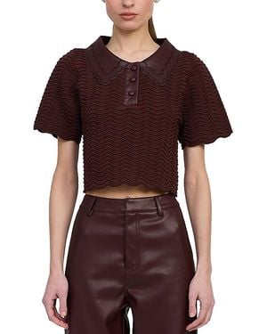 En Saison Delphine Top - Red