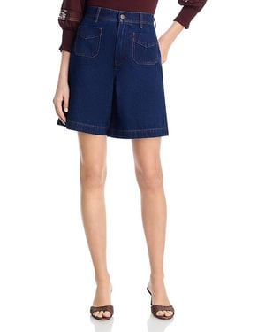 Veronica Beard Carter Shorts - Blue
