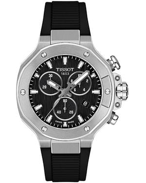 Tissot T-Race Quartz Chronograph Watch, 38Mm - Black