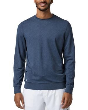 Vuori Ponto Long Sleeve Performance Sweatshirt - Blue