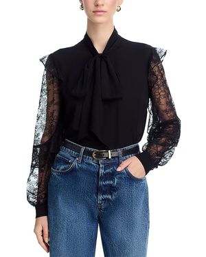 Generation Love Winona Lace Blouse - Blue