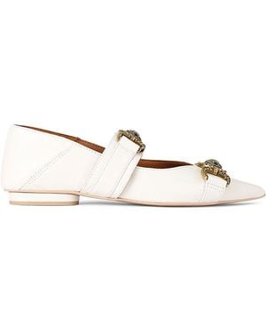 Kurt Geiger Mansion Pointed Flats - Natural