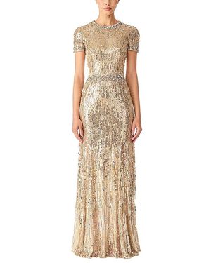 chinese dress ladies Kaida Sequin Maxi Dress