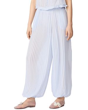 Steve Madden Deja Pleated Pants - Blue