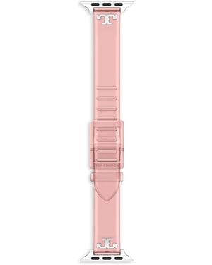 Tory Burch T Wrap Jelly Band For Apple Watch, 38-46Mm - Pink