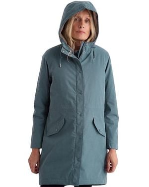 Seasalt Cornwall Plant Hunter Raincoat - Blue