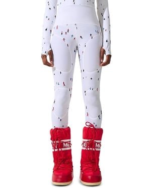 Perfect Moment Active Leggings - Red