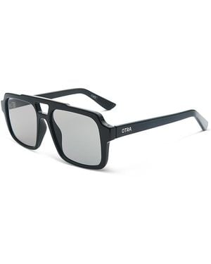 Otra Tame Aviator Sunglasses, 59Mm - Black