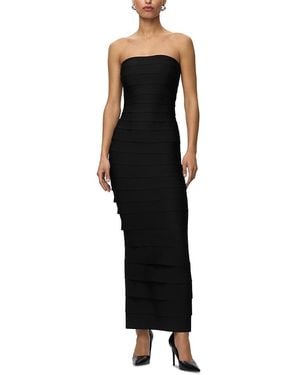 Hervé Léger Elaina Bandage Gown - Black